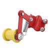 ATV Dirt Bike Red & Yellow Universal Bolt On Chain Tensioner Roller Adjuster