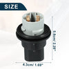 Dodge Charger Front Turn Signal Tail Light Socket 3 Pins