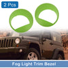 Jeep Wrangler JK Headlight Trim Bezels (2007-2018)