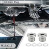 Car Motorcycle 1 Set Engine Oil Drain Plug with Gasket