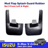 Splash Guard Mud Flap Rubber Front Fits Isuzu D-Max V-Cross 2WD UTE 2011-19 D05