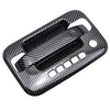 Ford F150 Raptor Carbon Fiber Door Handle Bowl Covers (2004-2014)