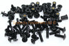 Kawasaki 636 Ninja ZX-6R Fork Cap Windshield Bolt Kit (2005–2008)