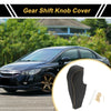 Honda Civic 2006-2011 Black Beige Faux Leather Car Gear Shift Knob Cover