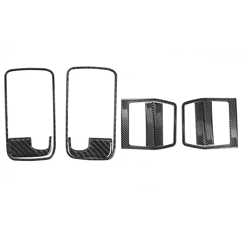 Dodge Challenger Carbon Fiber Interior Door Handle Bowl Trim (2008-2014)