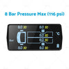 Caravan Truck Trailer 6 x Wheel Sensors Solar Tyre Pressure Monitoring System