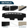 Honda N-Van JJ1 JJ2 (All Years) - Black Protector Pad Dashboard Cover Mat