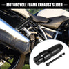 BMW R1250 Frame Exhaust Slider Anti-Collision Protector Black