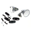 MG MGB MGC GT Roadster Coupe 1968-1980 Chrome Bullet Door Fender Mirror