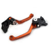Yamaha TTR125L / LE / LW CNC Orange Disc Brake Clutch Levers (2000-2020)