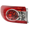 Toyota Corolla LH Tail Light (2010–2013)