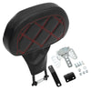 Harley Touring Road Street Glide FLHX Black Driver Backrest Pad (88-23)