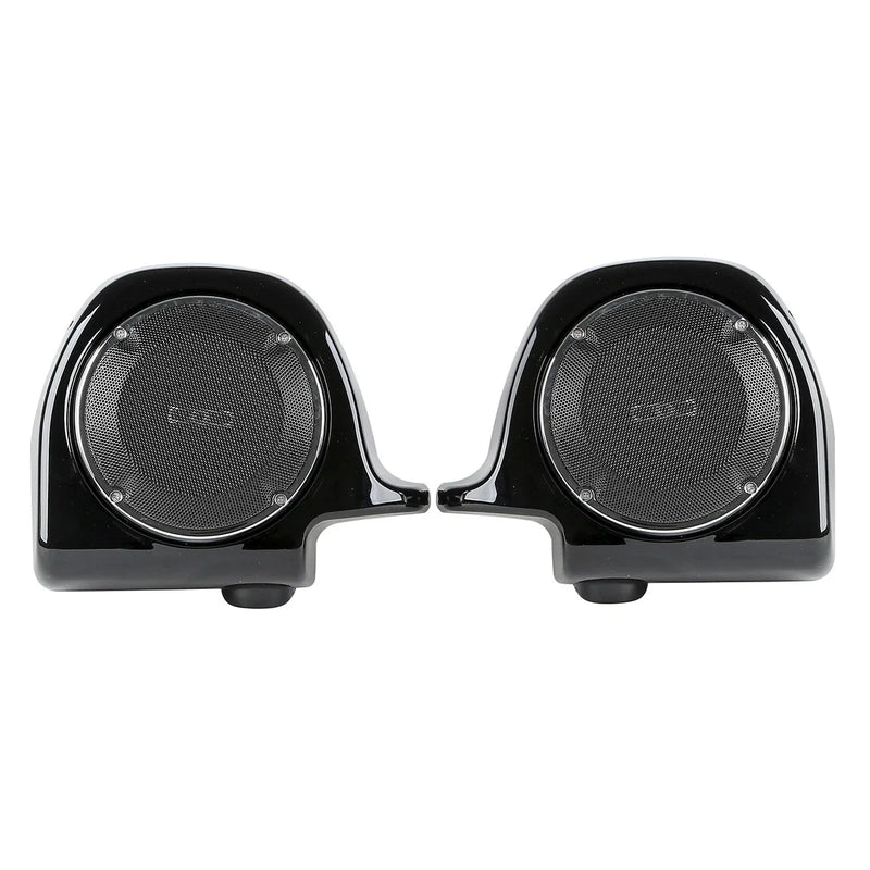 Harley Touring Lower Fairings 6.5'' Speakers Grills Box Pods (1988-2013)