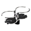 Boat Wine Glass / Drink Holder Polished Stainless Steel Surface Mount