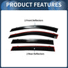 Toyota RAV4 Window Deflectors 1 Set (2013)