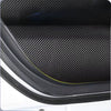 Kia K5 Carbon Leather Inner-Door Anti-Kick Pad Cover Trim (2021–2025)