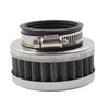 Motorcycle Scooter 45mm Stainless Steel Air Intake Filter Cleaner