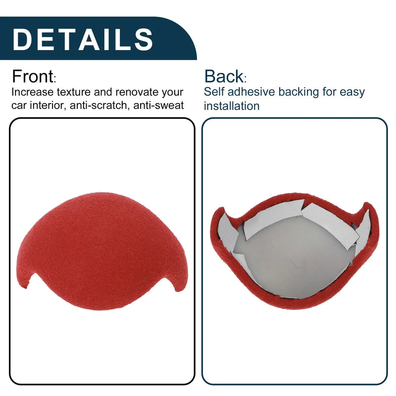 Ford Mustang 2015-2021 Red Console Decorator Gear Shift Knob Cover