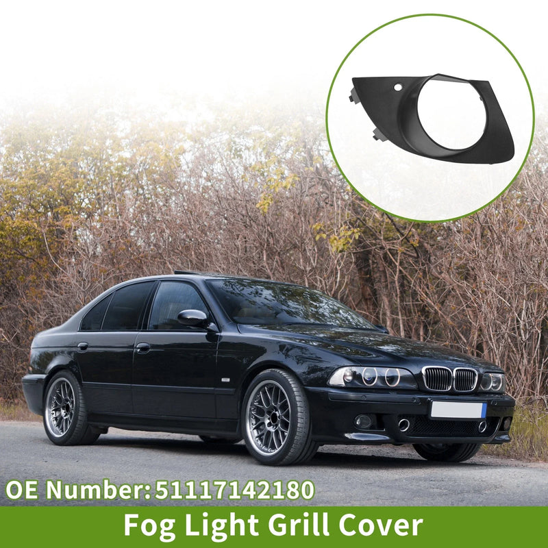 BMW E65 E66 (2006-2008) Black 1 Pc Front Right Fog Light Grill