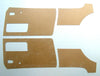 Volkswagen Karmann Ghia 2 x Door panels Side trim panels (1967–1974)