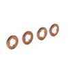 Mazda BT-50, Ford 4 x Copper Diesel Injector Nozzle Seal Washers (2006-2011)