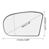 Mercedes-Benz E320 E350 E500 E55 AMG Heated Left Side Mirror Glass (2003-2009)