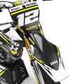Husqvarna TC FC 250 Graphics Kit Decal Stickers HERO Style (2023-2024)