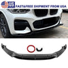 BMW X3 G01 Gloss Black Front Bumper Lip Lower Splitter (2018-2021)