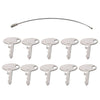 Ford Tractor 10 Pcs Ignition Keys