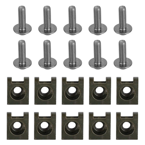 Motorcycle & Car (Silver) M6x20 Fairing Bolts (2020-2023)