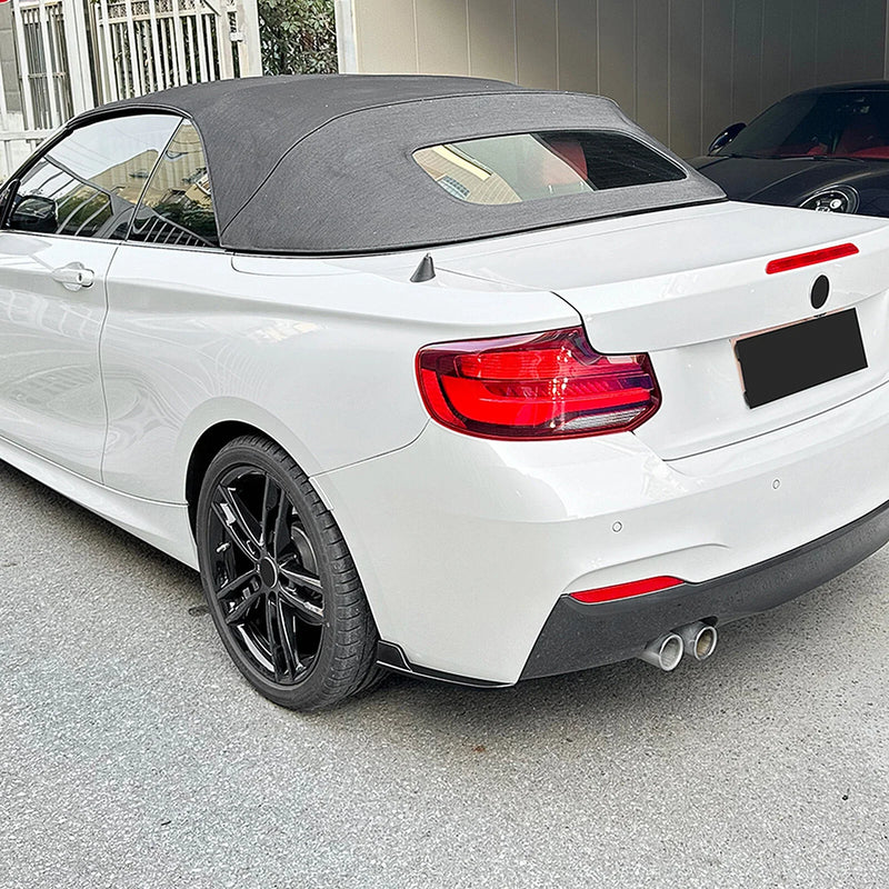 BMW 2 Series F22 F23 M Sport 2 x Rear Bumper Spoiler Lip (2015-2019)