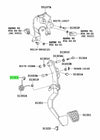 Toyota Hiace KDH200 10 x Clutch Pedal Spring Holder (2005-2018)