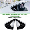 BMW X4 F26 Rear Side Window Louver Trim Cover (2014-2018)