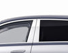Benz S Class W222 Chrome Aluminum Pillar Window Trim Covers (2014–2020)