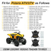 Polaris Xplorer Worker Big Boss Ranger Sportsman 500 Front Wheel Hubs 2 x