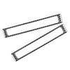 Honda S2000 Carbon Fiber Black Interior Door Sill Accent Cover Trim (2004-09)