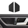 Mercedes-Benz C Class Carbon Fiber Door Handle Cover Trim (2007-2013)