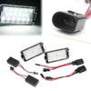 Seat Arosa Ibiza Cordoba Leon Toledo LED License Plate Lights (2003-2009)