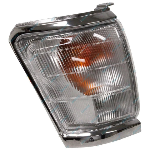 Toyota Hilux 2WD / 4WD '97-'01 LH+RH Chrome Trim Corner Indicator Lights Pair