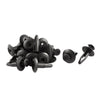 Honda 15 Pcs 7.5mm Plastic Push Rivet Clips