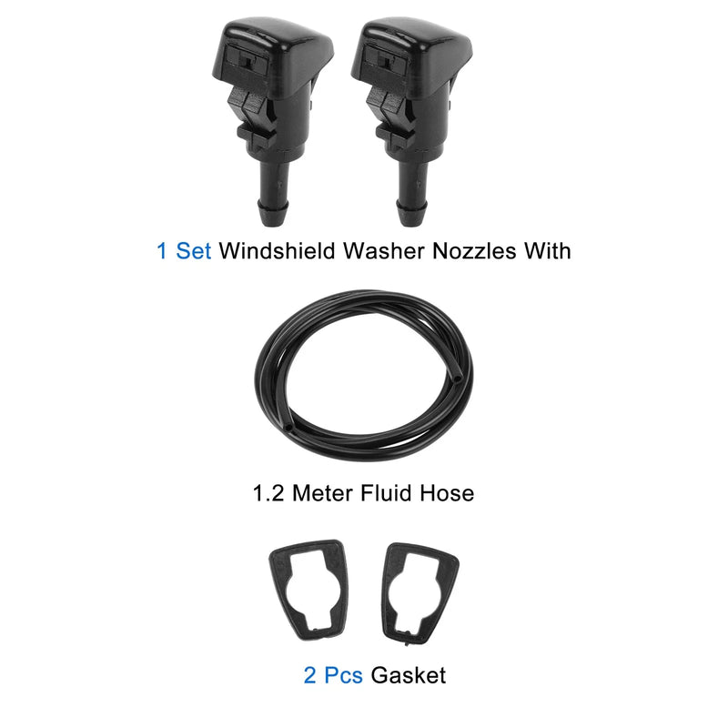 Subaru Windshield Washer Nozzle & Gasket (2008-2014)