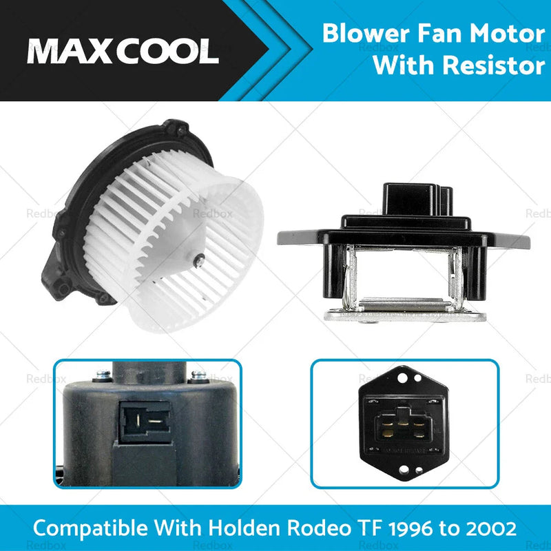 Holden Rodeo TF Blower Fan Motor with Resistor (1996-2002)