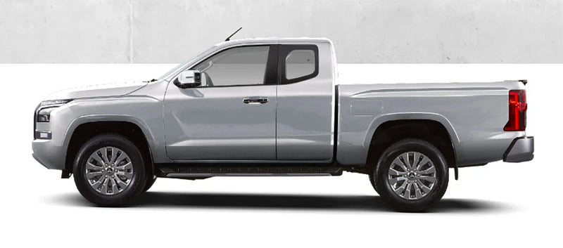 Mitsubishi L200 Triton 2 x Door Catch Handle Cover Trim Chrome (2024-2025)