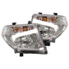 Nissan Navara D40T Thai VIN#='M' 2008-2014 L+R LH+RH Genuine Headlights Pair