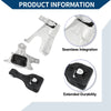 Honda Civic L4 2.0L Automatic CVT Engine Motor Trans Mount Set (2016-2020)