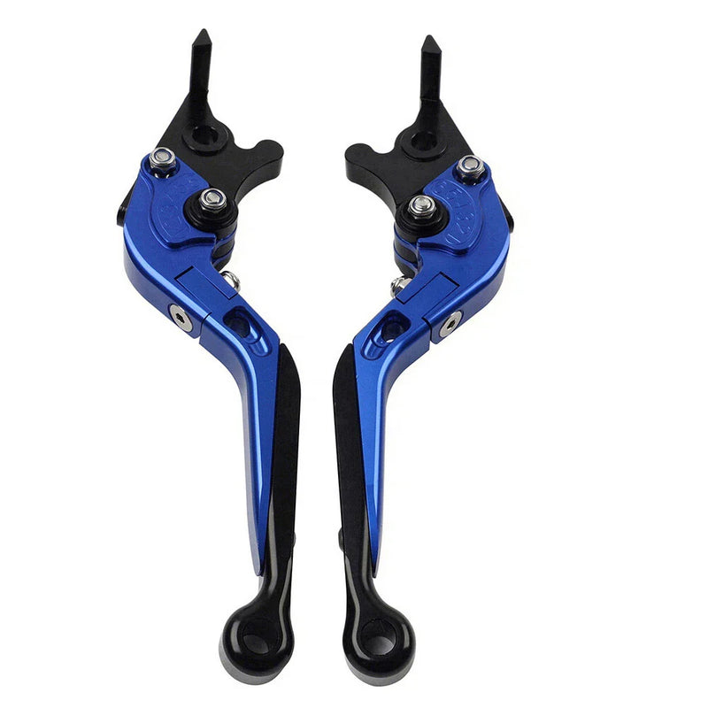 Yamaha MT-15 M-SLAZ XSR155 CNC Blue Extendable Brake Clutch Levers