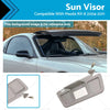 Mazda RX-8 Left Side Gray Sun Visor w/ Mirror (2004-2011)
