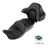 Harley CVO Street Road Glide Driver Passenger Gel Seat Backrest (2014-2023)