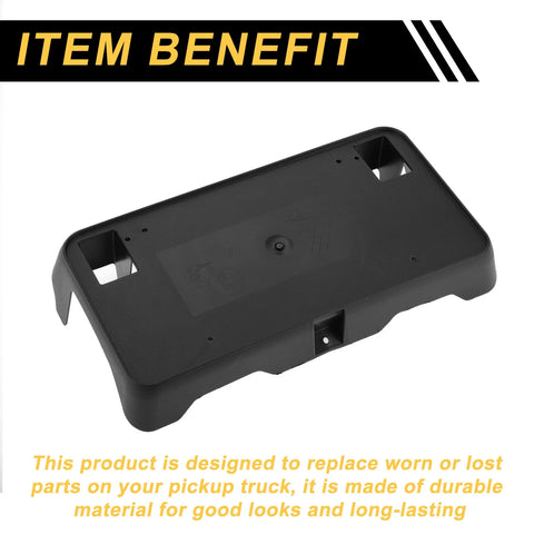 Chevrolet Silverado 1500 Bracket License Plate Holder (2016 - 2018)