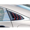 Honda Civic Sedan 1/4 Quarter Side Window Louvers (2016-2020)